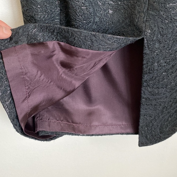 🖤👗Franco Mirabelli shimmery black midi dress and matching jacket size 10. - Picture 9 of 16